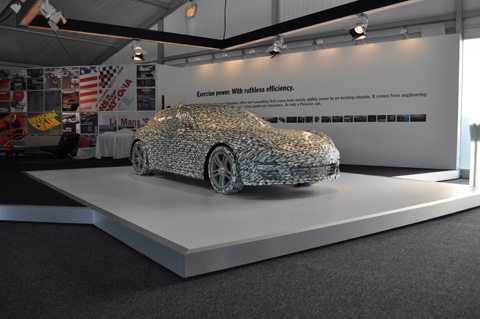 Porsche Model Made in VisualMILL